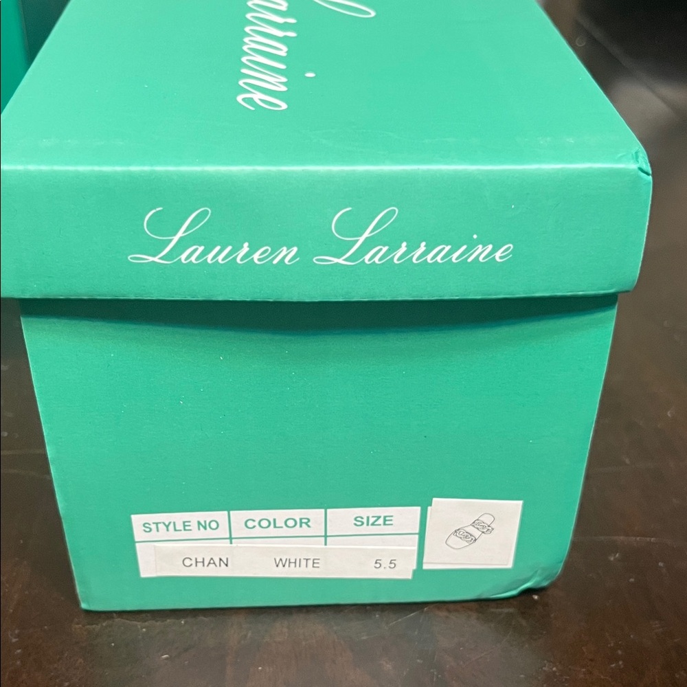 Lauren Lorraine White Sandals - Elegant Design